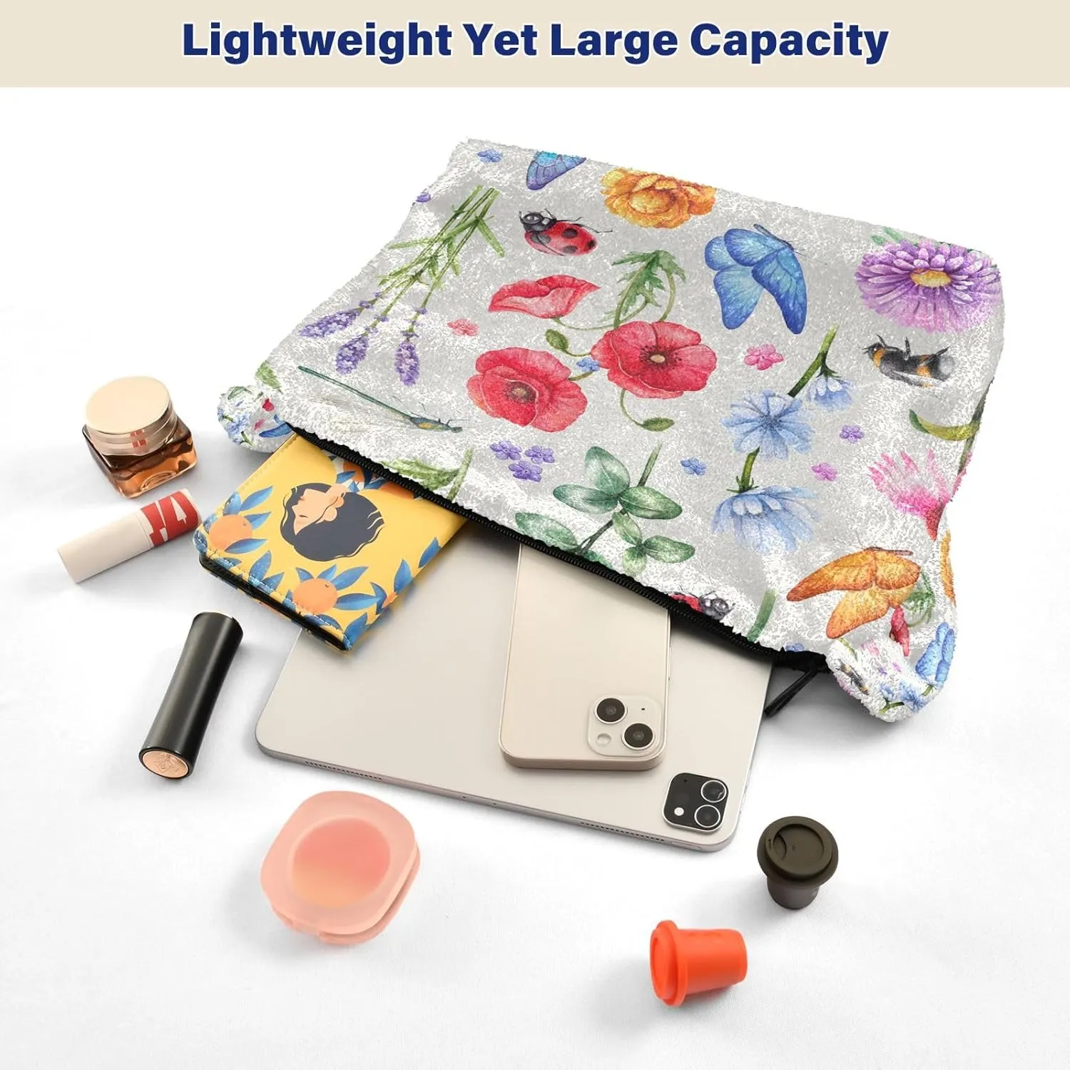 Fluffy Crossbody Bag for Women,Polyester Crossbody Bag Fluffy Tote Bag Lady Shoulder Bag