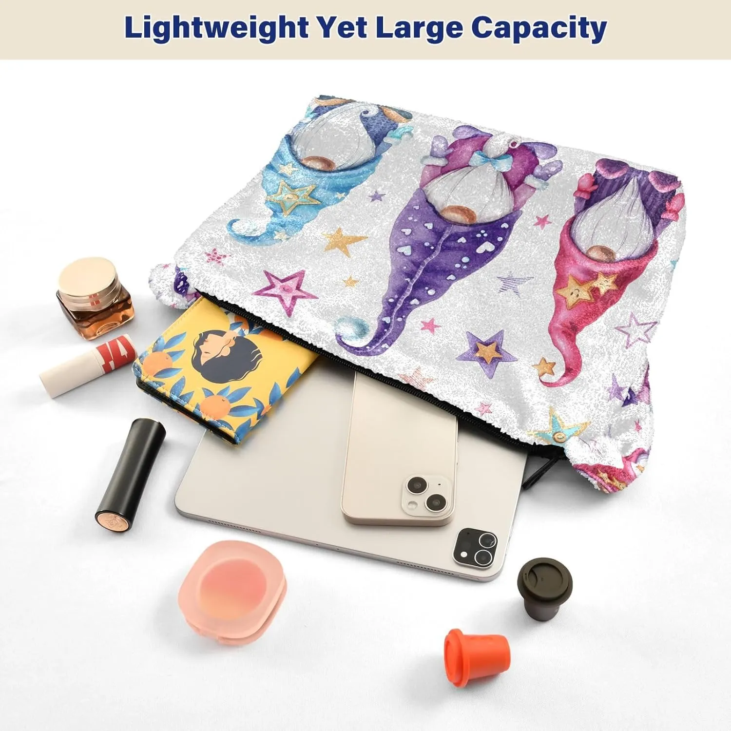 Fluffy Crossbody Bag for Women,Polyester Crossbody Bag Fluffy Tote Bag Lady Shoulder Bag