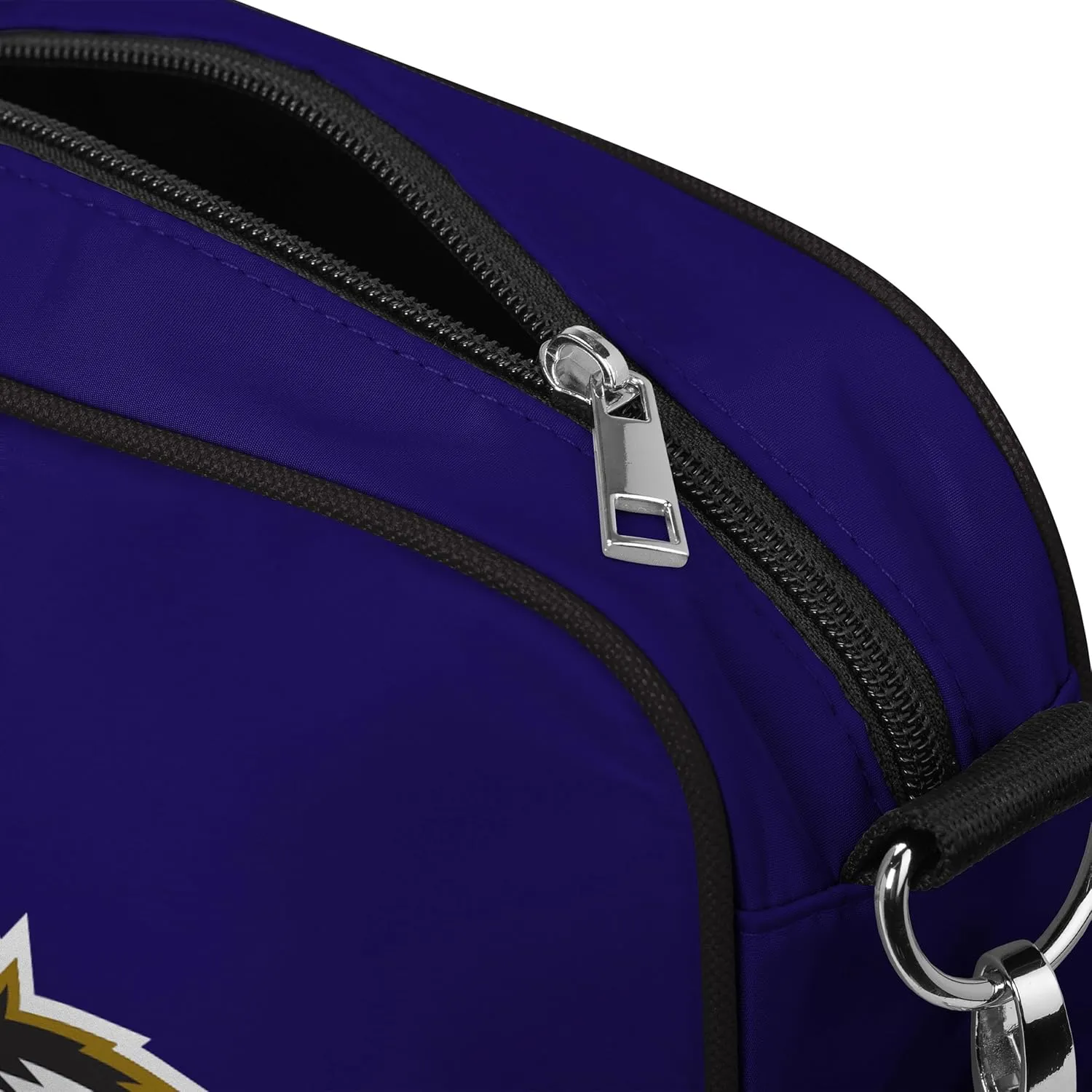 FOCO NFL Team Logo Solid Crossbody Bag