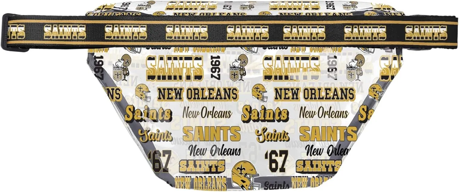 FOCO Philadelphia Eagles NFL Repeat Retro Print Clear Fanny Pack