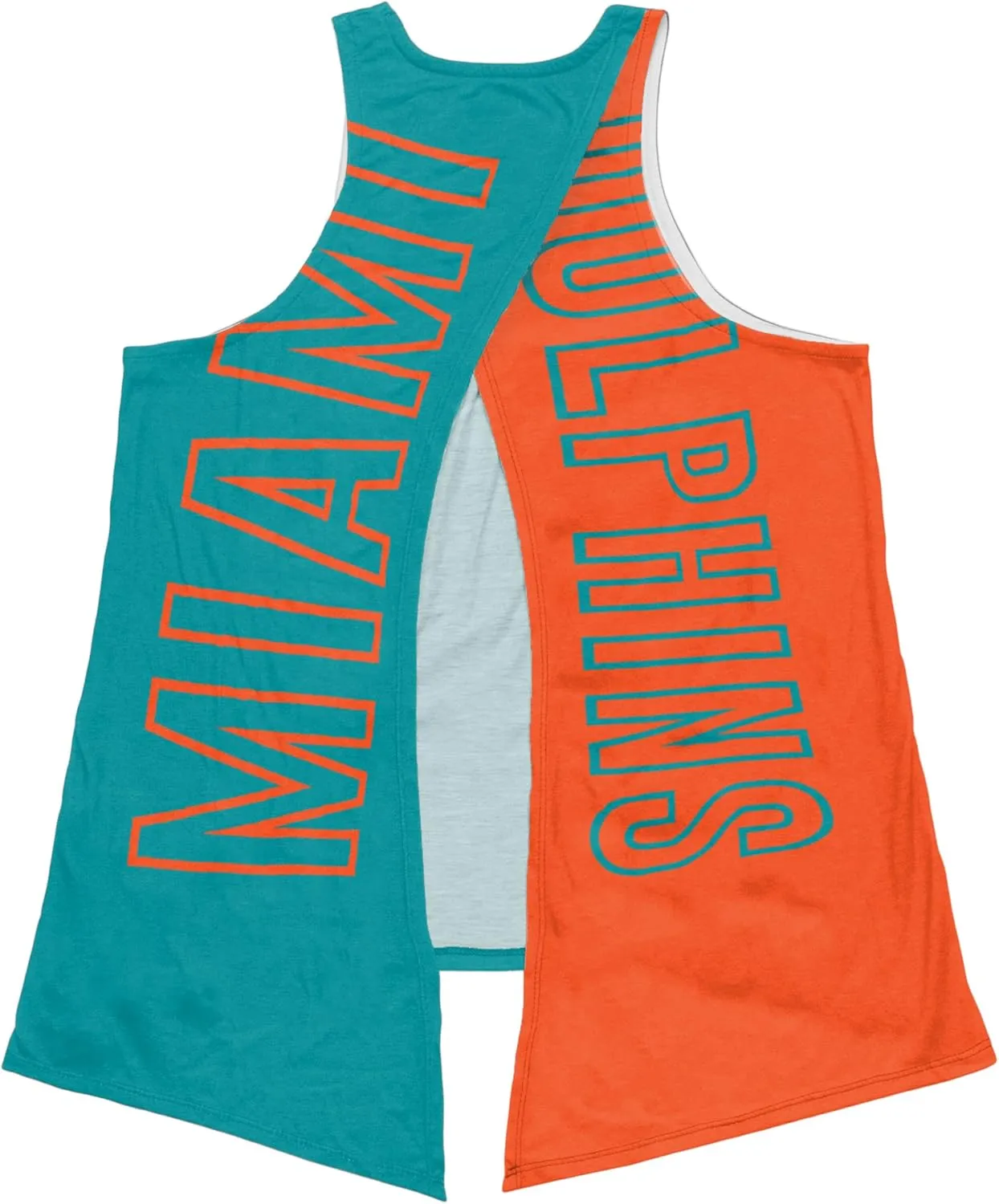 FOCO Women's NFL Team Logo Tie-Breaker Tank Top Shirt