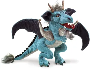 Folkmanis Sky Dragon Hand Puppet, Multi-Colored (2958)
