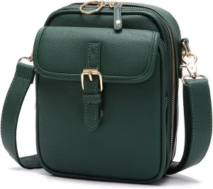 Forcipower Crossbody Bag, Urvashi Crossbody Bag for Women, Vintage Shoulder Handbag with Card Slots