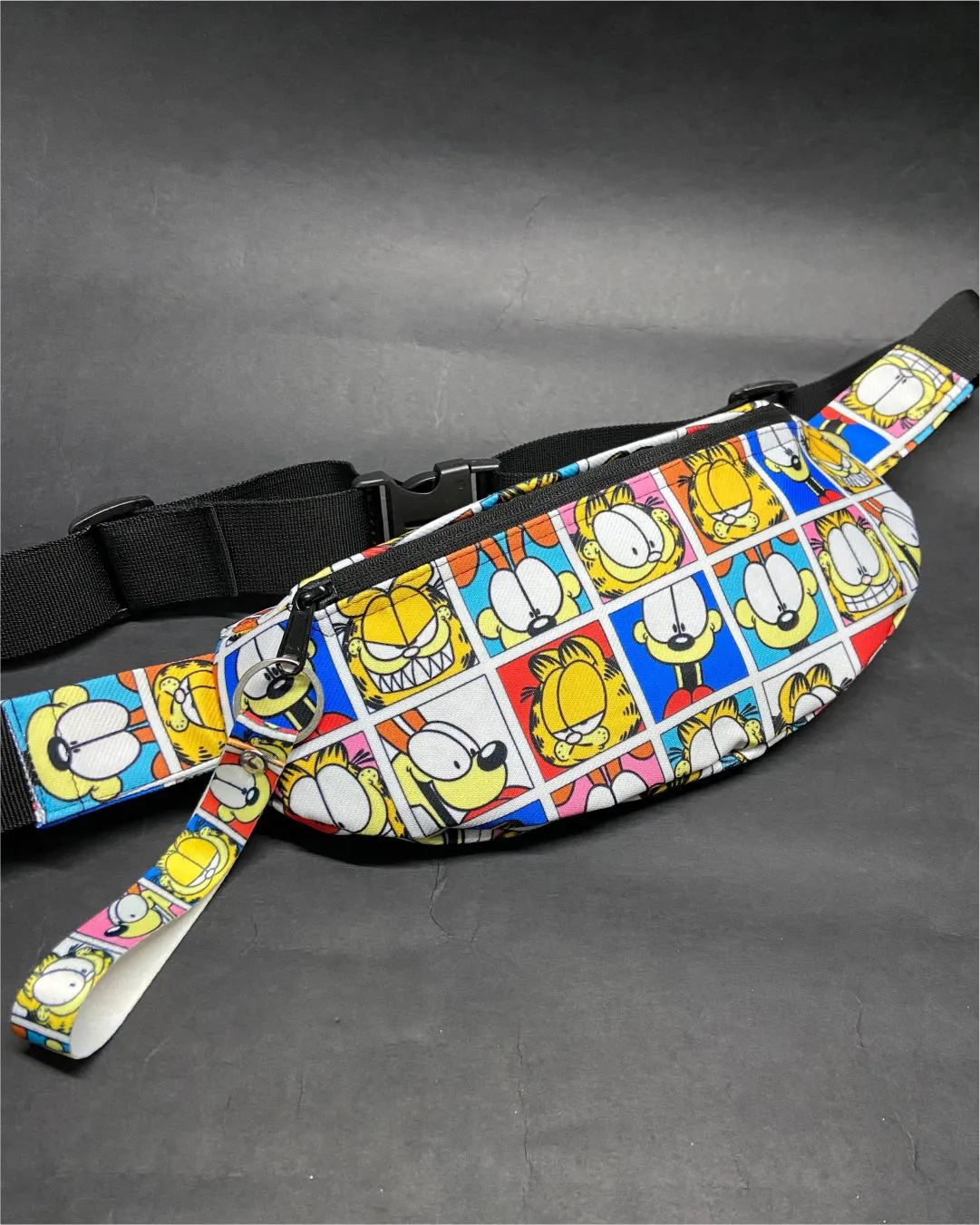 Garfield Grid Fanny Pack