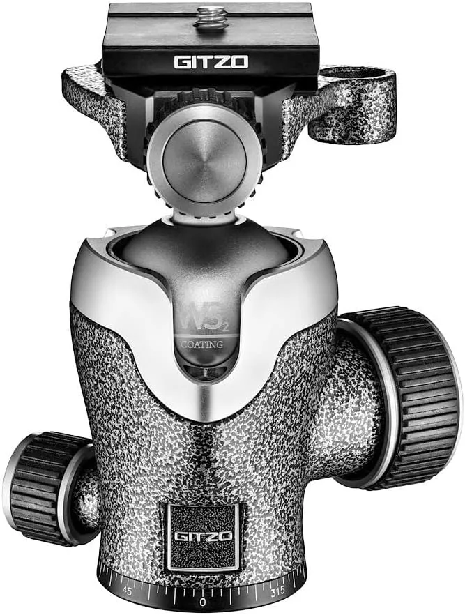 Gitzo GH1382QD Center Ball Head Series 1 with Quick Release D (Black)