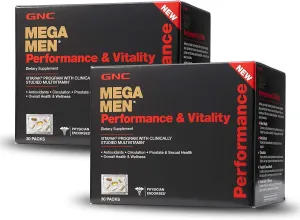GNC Mega Men Performance Vitality - 30 Packs