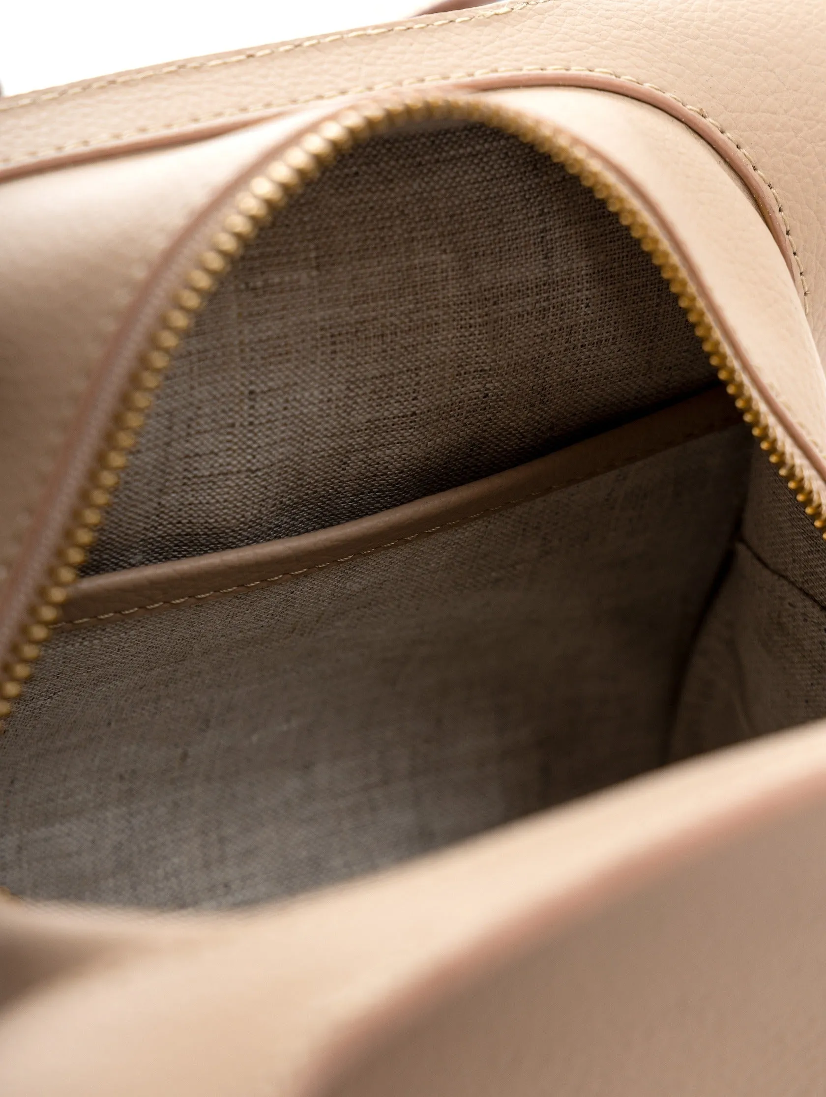 Green Hermitage Aphrodite Vegan Leather Satchel/Crossbody Bags (Almond)
