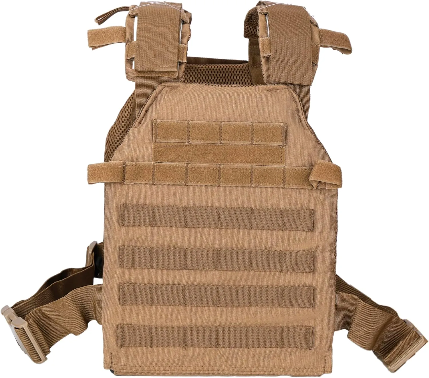 Greencity Weight Vest Adjustable Strength and Endurance Training, Tactical Vest Quick Release with Molle System, Fitness Workouts, Running
