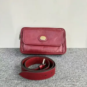 Gucci Vintage Red Crossbody Bag