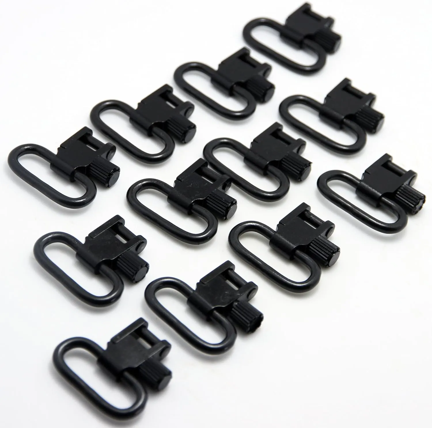 GUGULUZA Dozen Quick Release Shotgun Rifle Gun Sling Swivels(12 Pack)