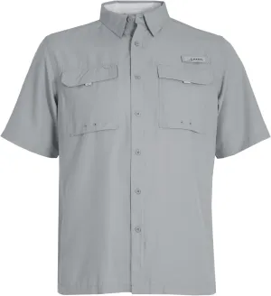 HABIT Men’s Fourche Mountain Short Sleeve River Guide Fishing Shirt - UPF 40  UV Protection