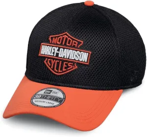 Harley-Davidson Colorblocked Logo Mesh Fitted Cap - 99447-16VM