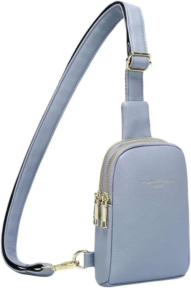Haytijoe Touchscreen Sling Bag for Women Travel Crossbody Cell Phone Purse Anti Theft Cross Body Bag for Woman