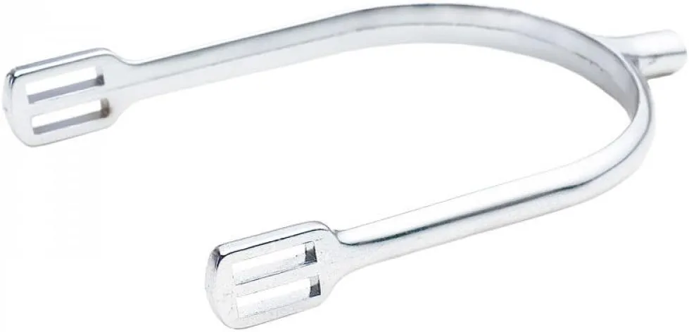 HORZE Flat End Spurs Set