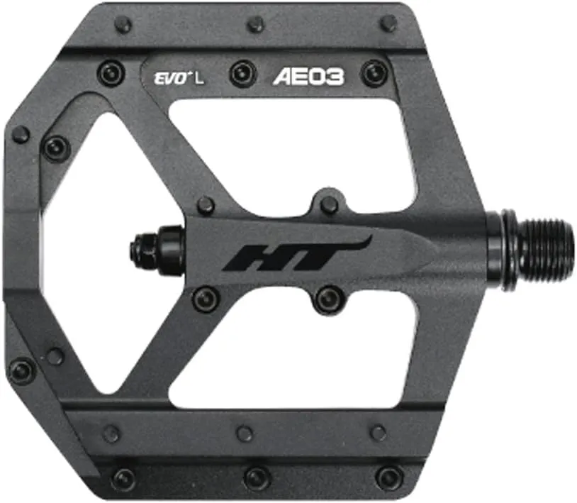 HT AE03 Flat Pedals Stealth Black