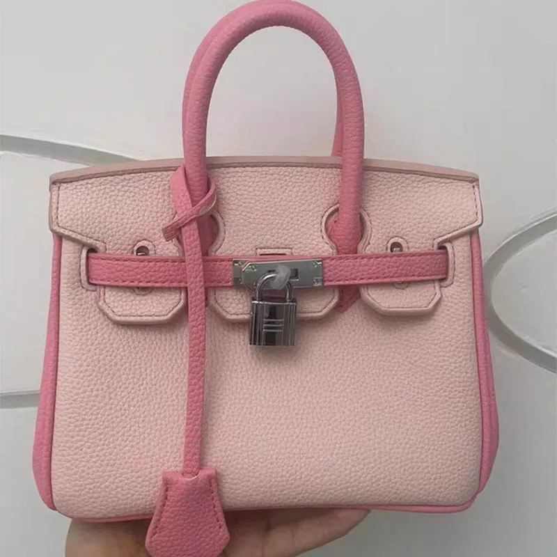 Inspired Bi Color Berkin Bag 20 25 | Silver Hardware