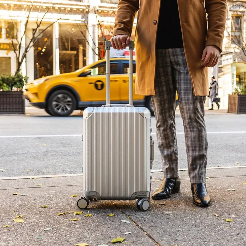 International Carry-On: Aluminum Edition Gold