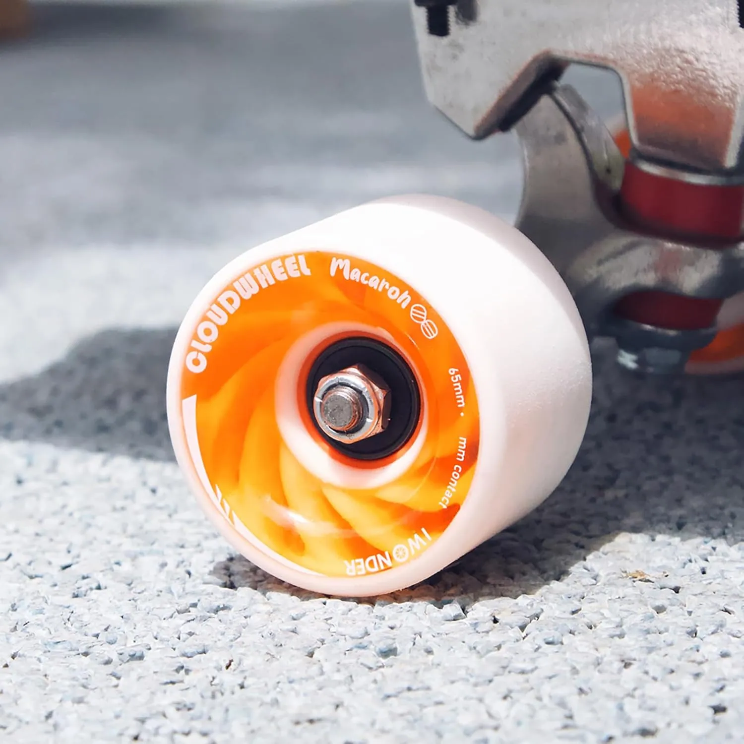 IWONDER CLOUDWHEEL 65mm Unique Spiral Shock Absorbing Longboard Surfskate Wheels