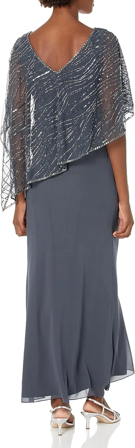 J Kara Women's Capelet Dress