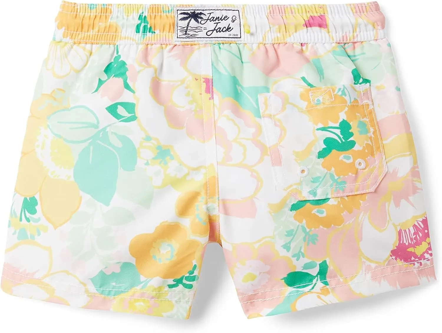 Janie and Jack Boy's Printed Swim Shorts (Toddler/Little Kids/Big Kids)
