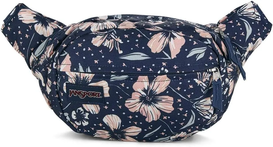 JanSport Fifth Avenue Waistpack - Travel Fanny Pack Hip Bag, Fields Of Paradise, 2.5 L