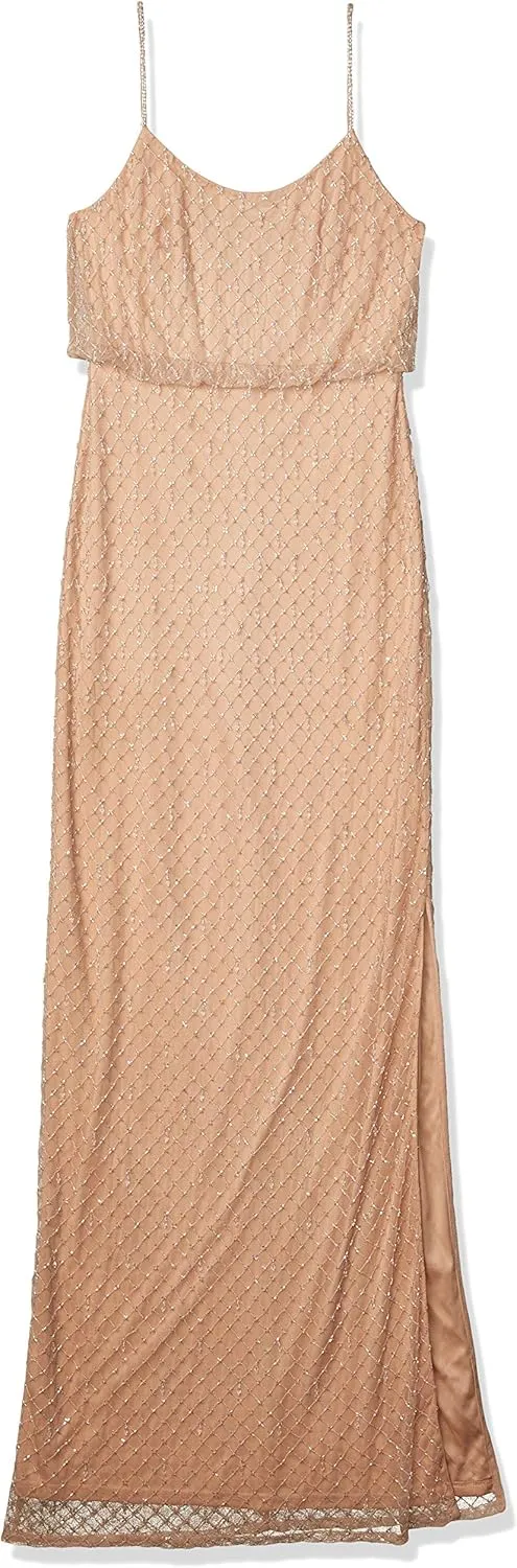 Jenny Yoo Women's Lyra Beaded Gown