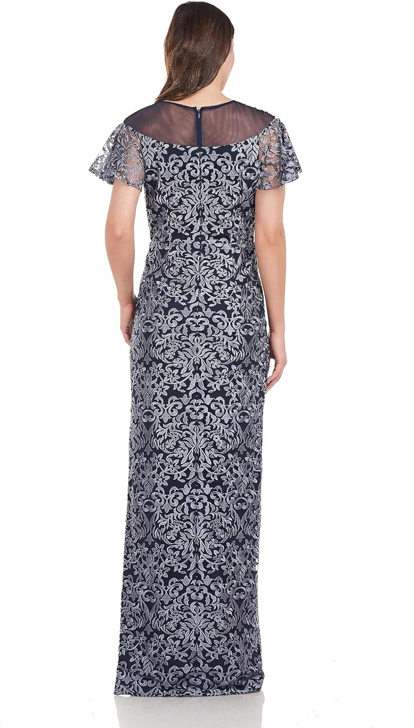 JS Collections Women's Celestina Column Gown