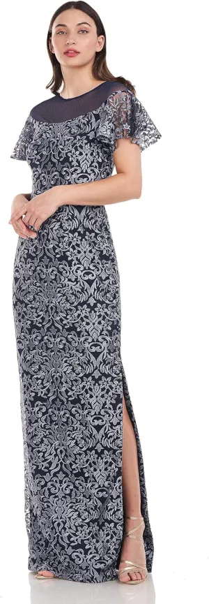JS Collections Women's Celestina Column Gown