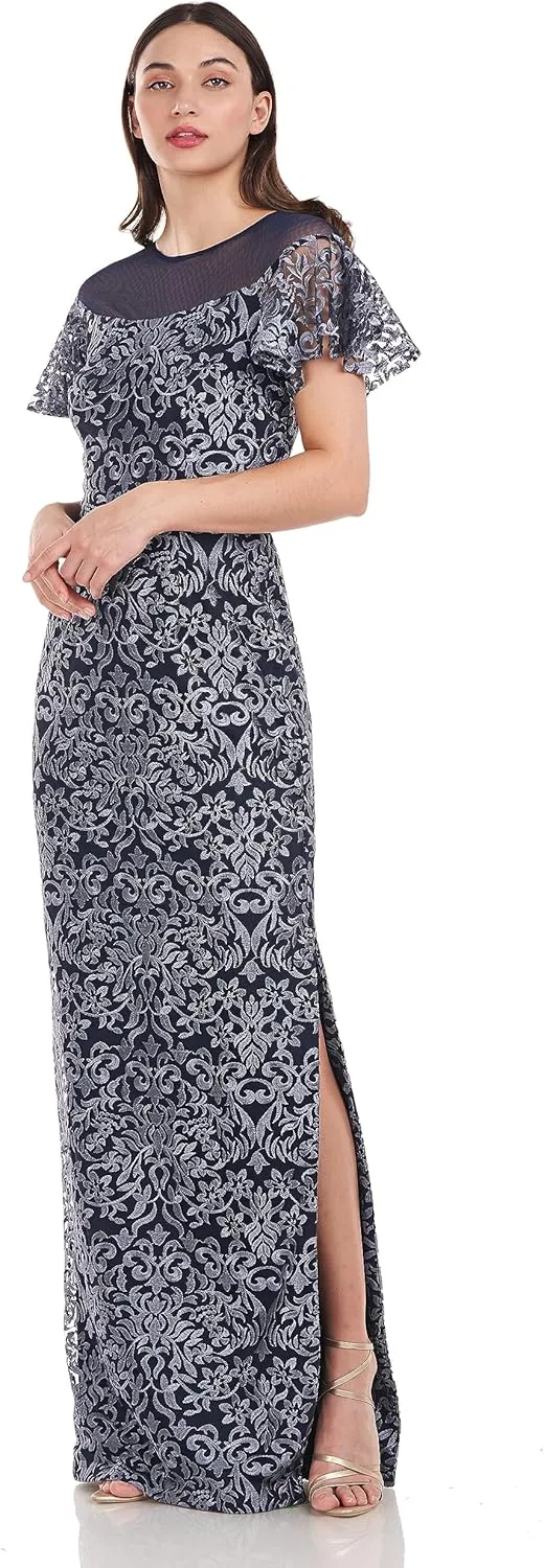 JS Collections Women's Celestina Column Gown