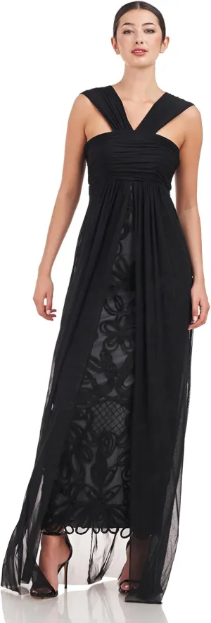 JS Collections Women's Sena Soutache Gown