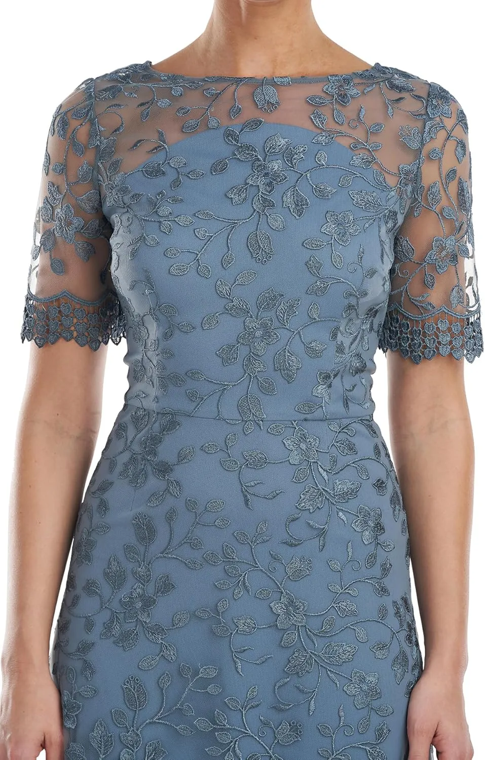 JS Collections Women's Theresa Tea Length Dress