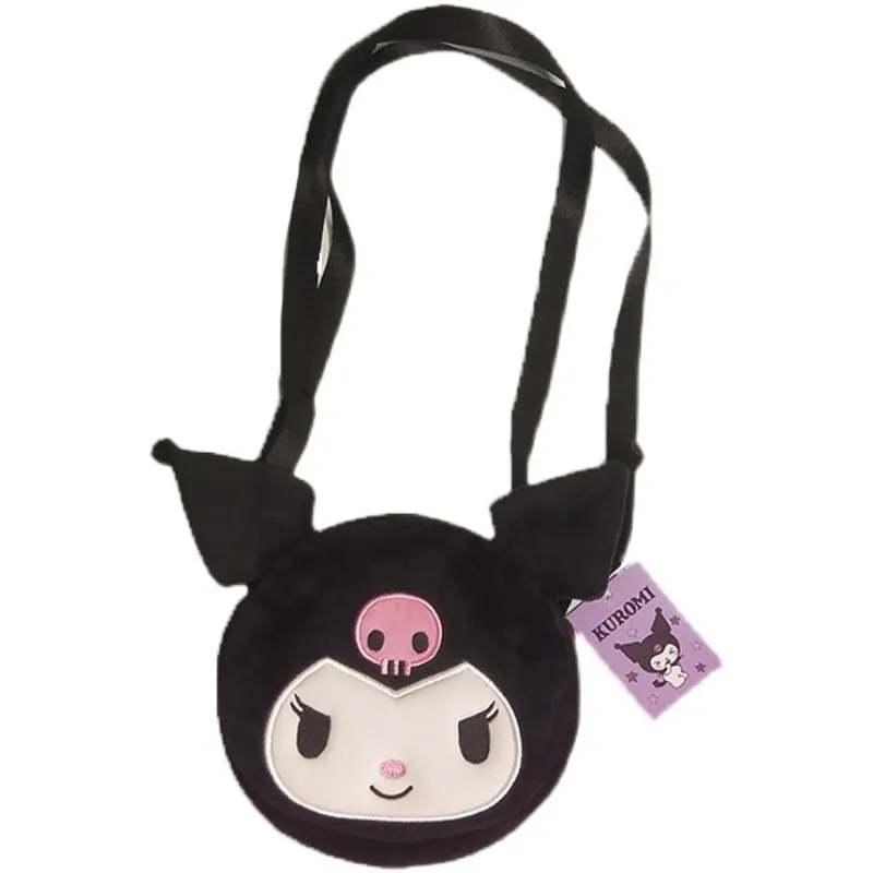 Kawaii Kuromi Plush Crossbody