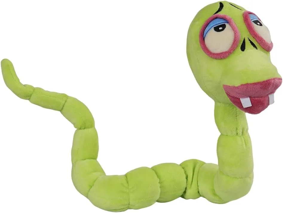 Kids Maggots Doll Plush Toy Pill Bug Stuffed Back Cushion Soft Animal Pillow Doll