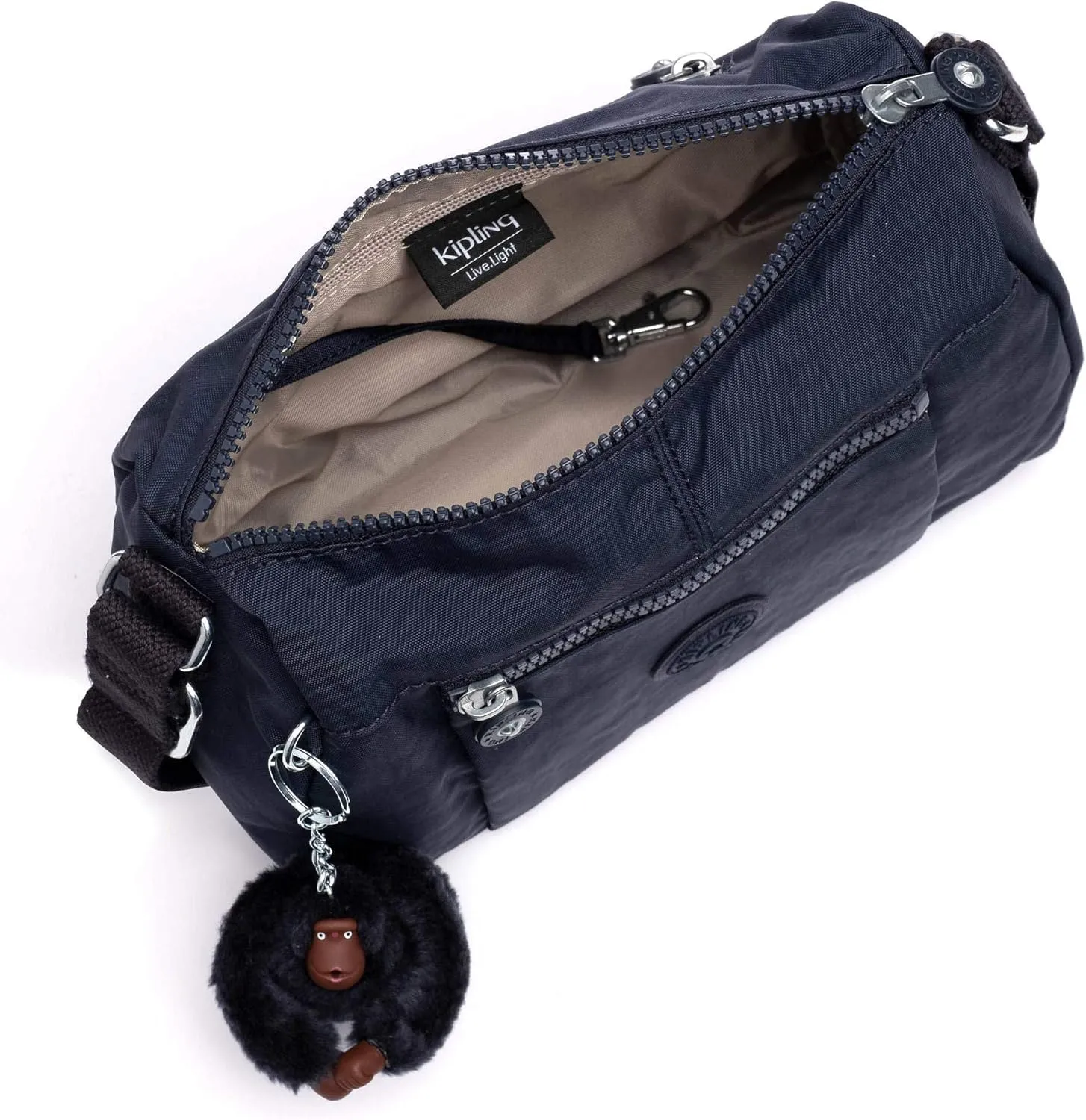 Kipling Wes Crossbody Bag True Blue Tonal