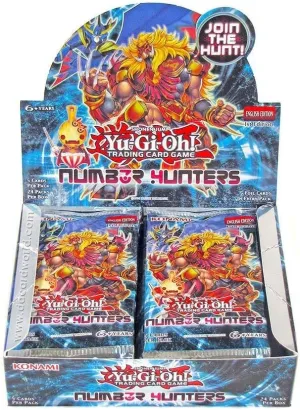 Konami Yu-Gi-Oh Number Hunters Booster Box