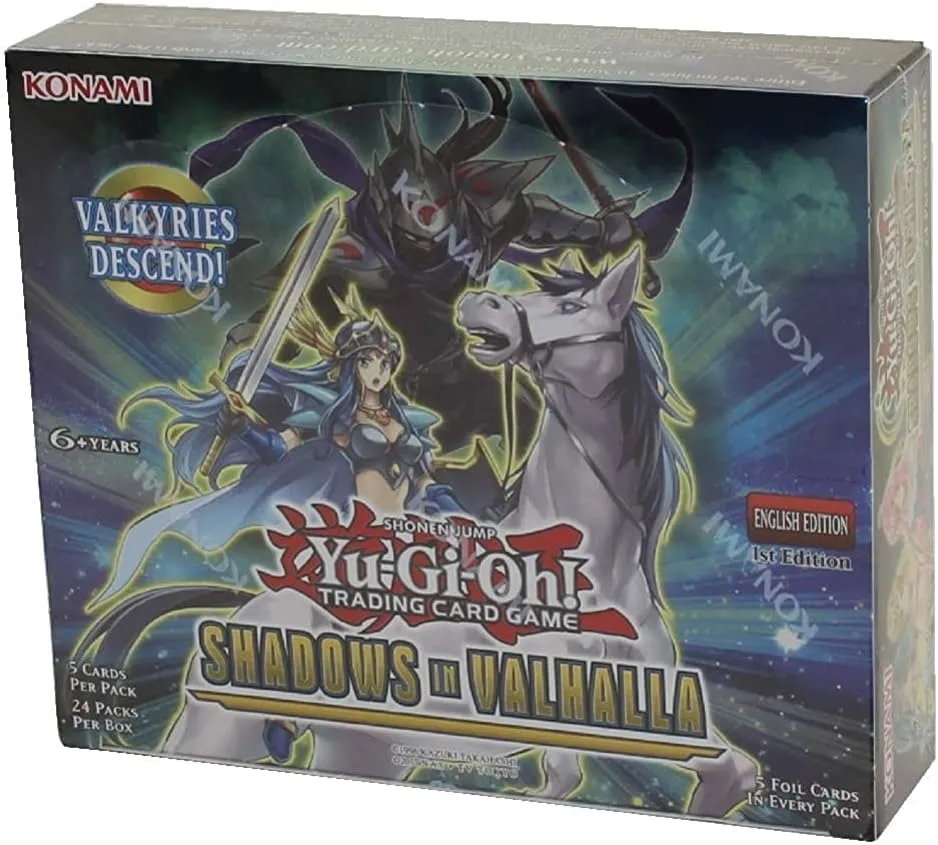Konami Yu-Gi-Oh! TCG: Shadows Over Valhalla Booster Display (24)