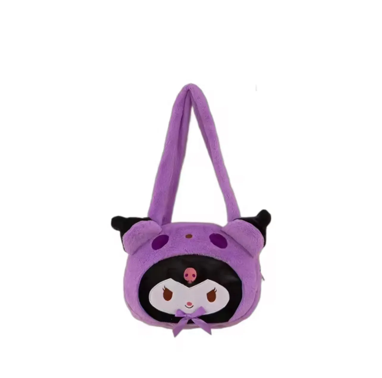 Kuromi Plush Shoulder Bag