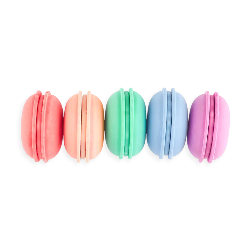 Le Macaron Patisserie Scented Erasers - Set of 5