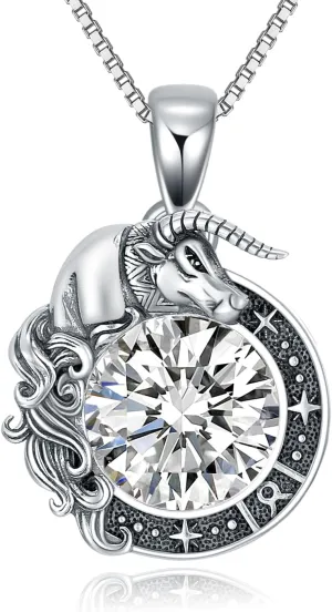 LONAGO Zodiac Sign Necklace Celestial Constellation Necklace Horoscope Astrology Zodiac Pendant Necklace Gift for Women