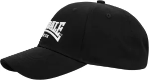 Lonsdale Men´s Cotton Black Baseball Cap Embroided Logo Hat Adjustable