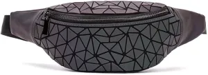 Luminous Waist Bag Outdoor Fanny Pack Laser Bum Bag Travel Beach Purse for Raves Music Festival (Luminous)