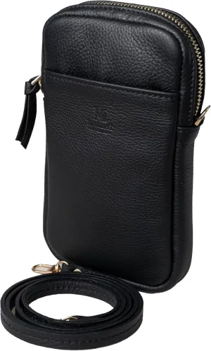 Luxury Crossbody Bag | Handcrafted in the USA | Pebbled Italian Leather