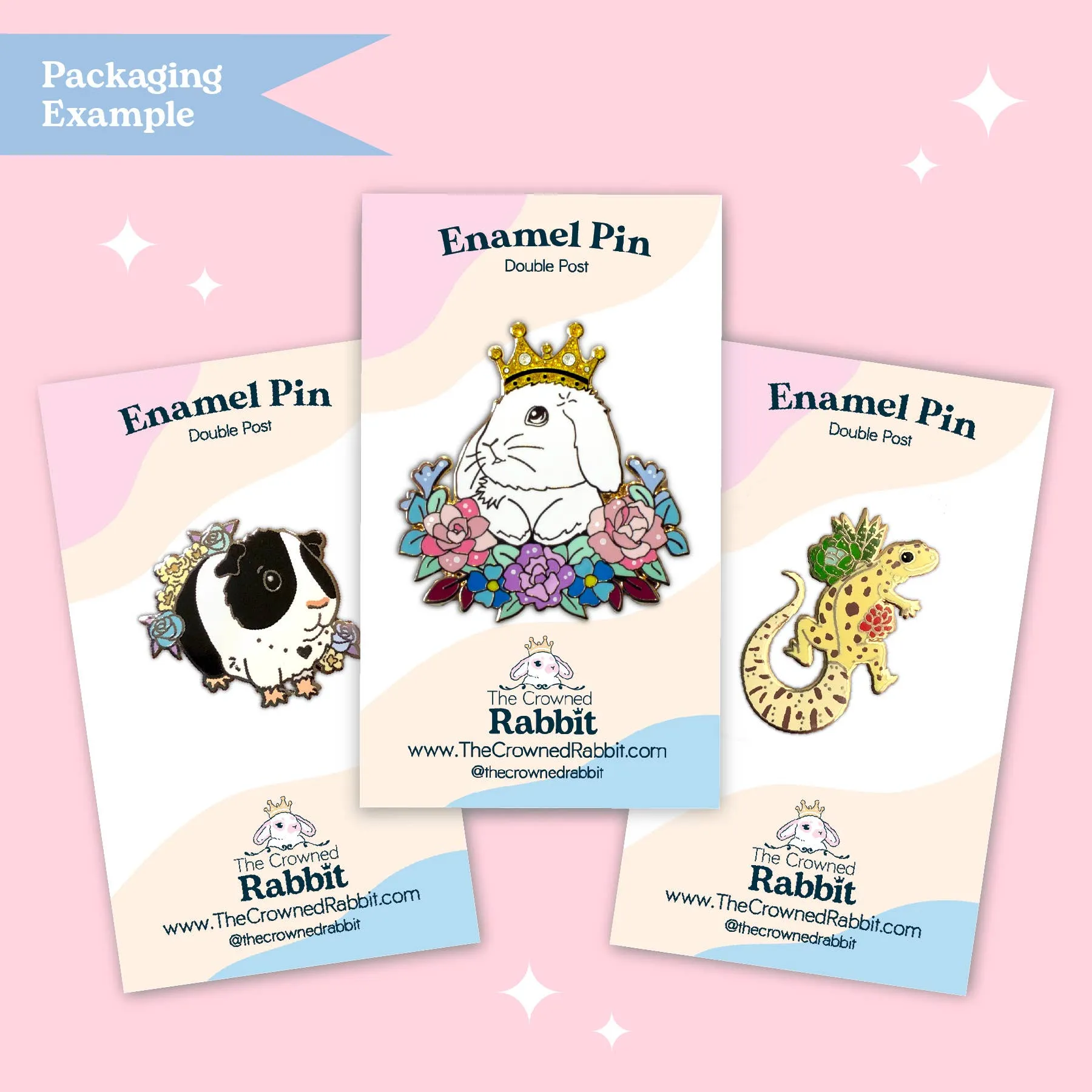 Macaron Bunny Enamel Pin