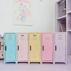 Macaron-colored Mini Lockers