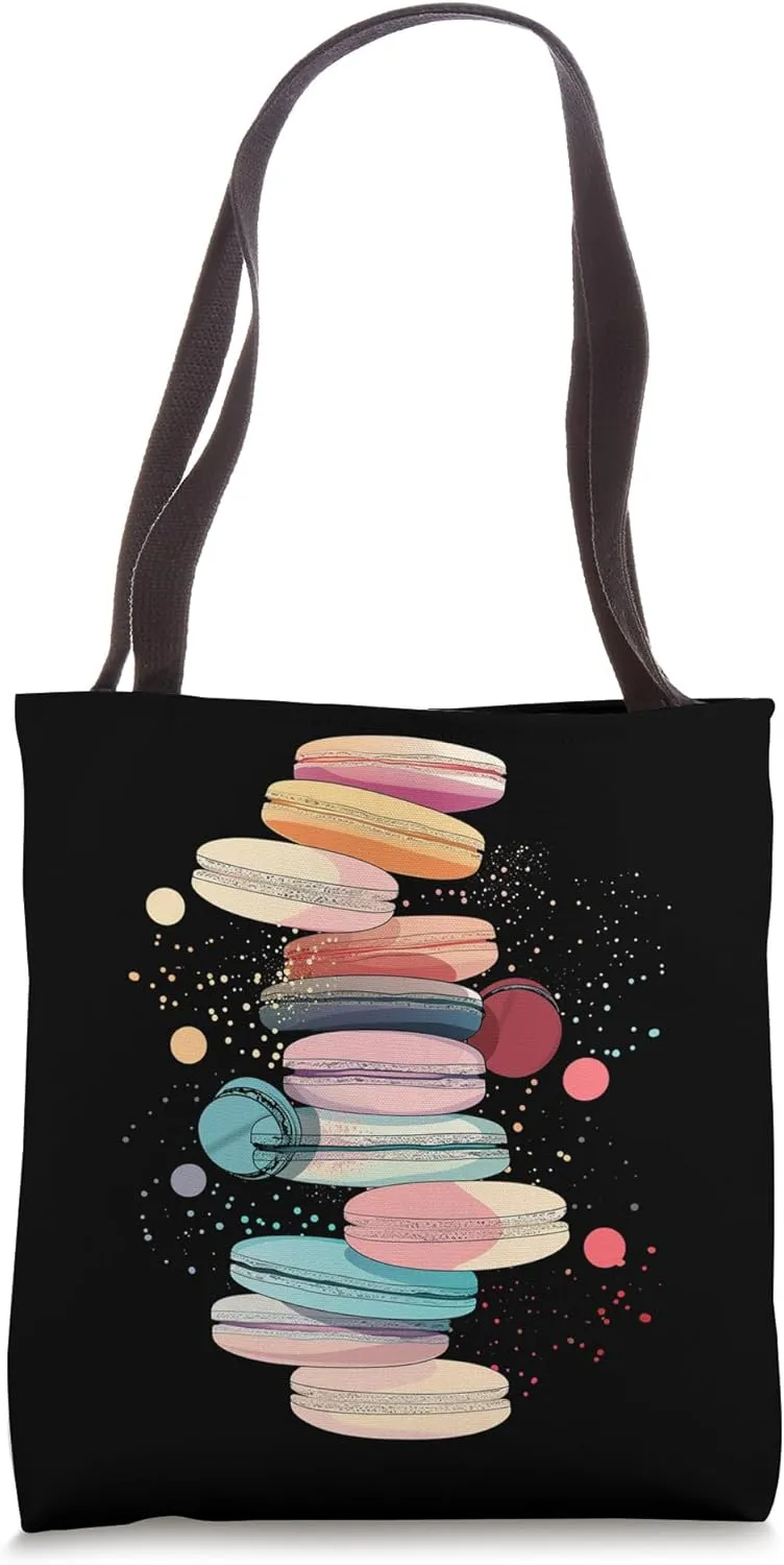 Macaron Deco Tote Bag