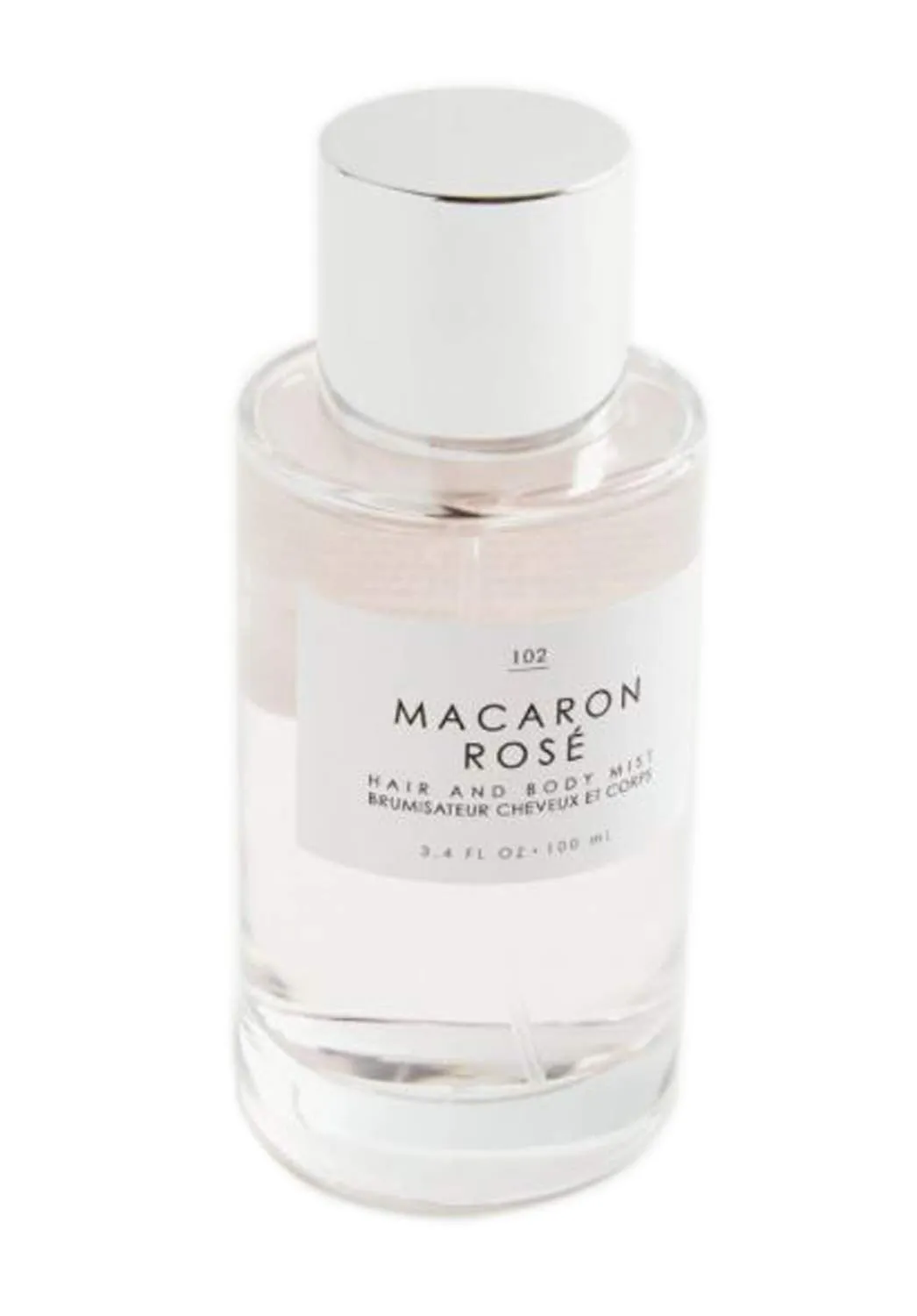 Macaron Rose Hair   Body Mist 3.4 Fl.Oz! Blend Of Eau De Rose, Turkish Delight And Sugarcane! Perfumed Hair & Body Mist For All Day Long-Lasting Freshness! Choose Your Scent! (Macaron Rose)