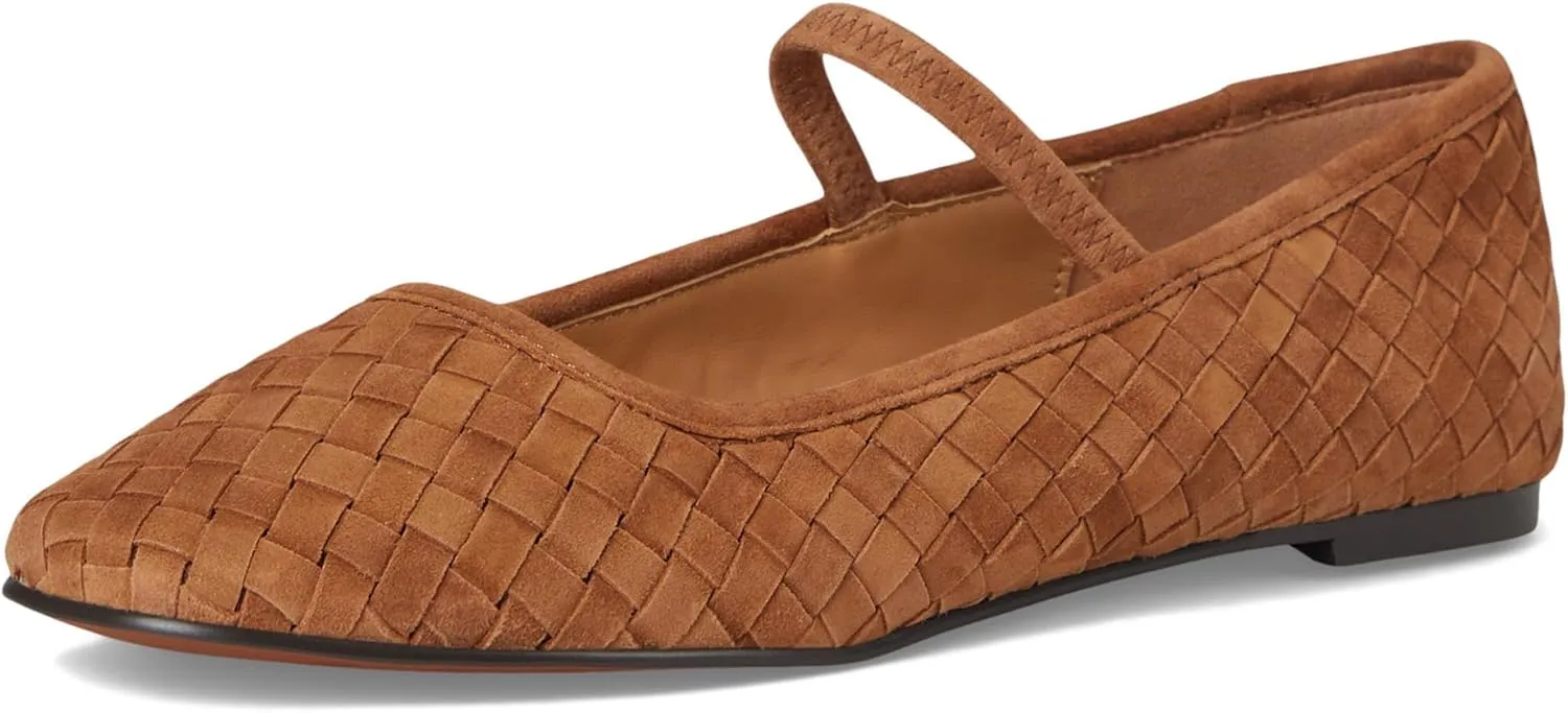 Madewell Women's Greta Elastic Mary Jane Flat
