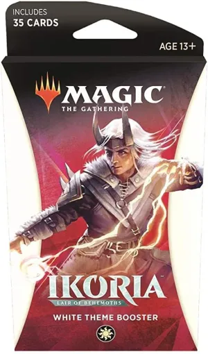 Magic The Gathering: Magic The Gathering: Ikoria: Lair of Behemoths - Theme Pack - White (35 Cards)