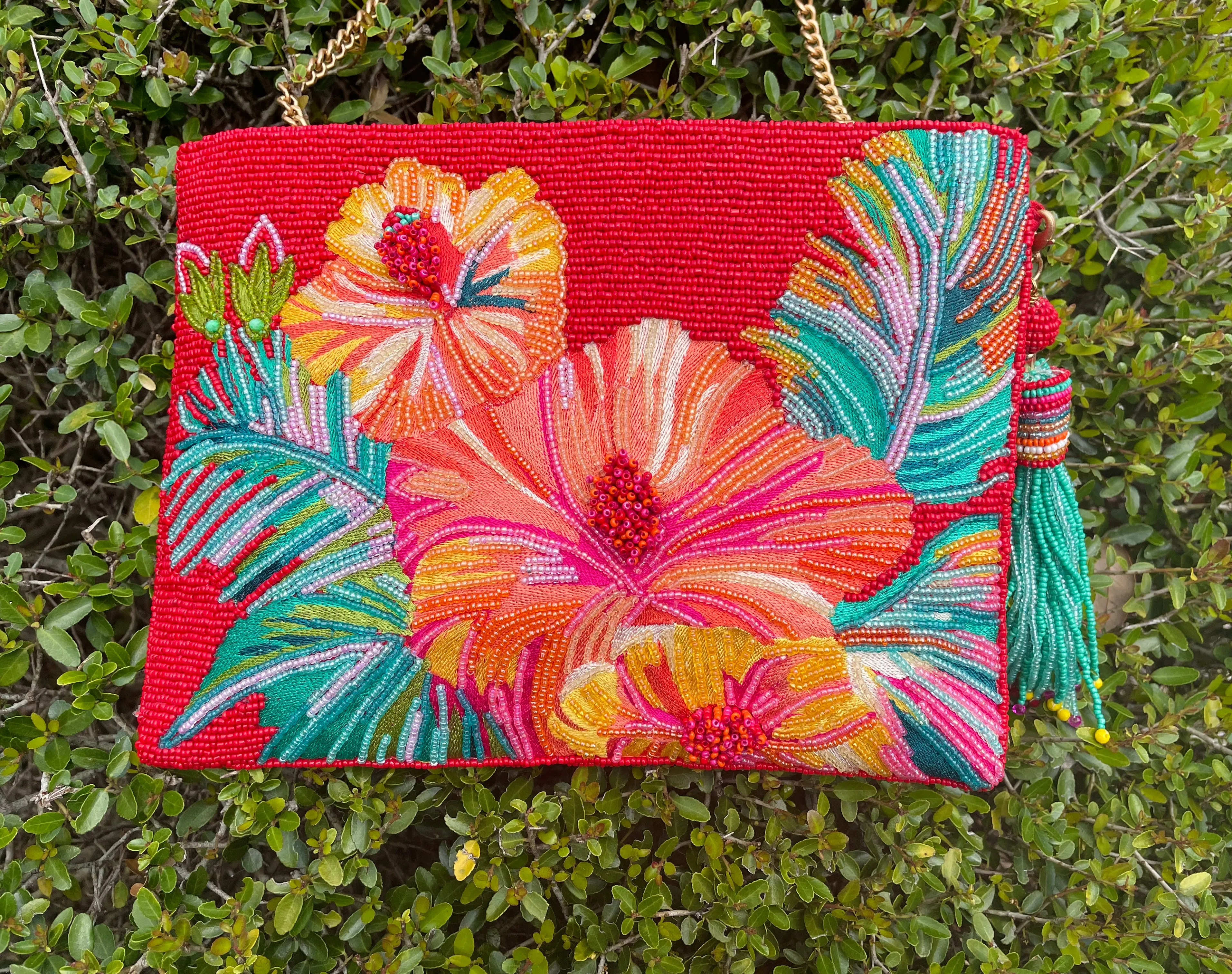 Mary Frances - Island Fever Crossbody Clutch Handbag