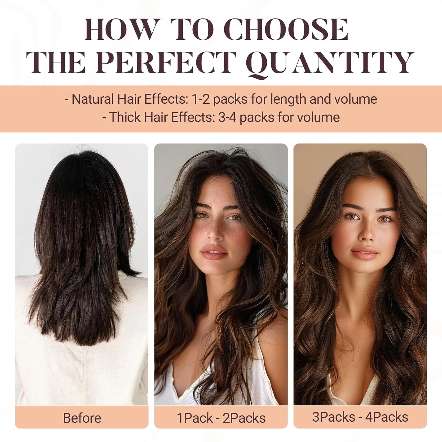 MAXITA Microlink Hair Extensions Human Hair, Chocolate Brown Micro Bead Hair Extensions Virgin Human Hair, 50g/50 Strands/Pack, 14 In